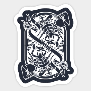 Scorpio Astronomical Zodiac Sticker